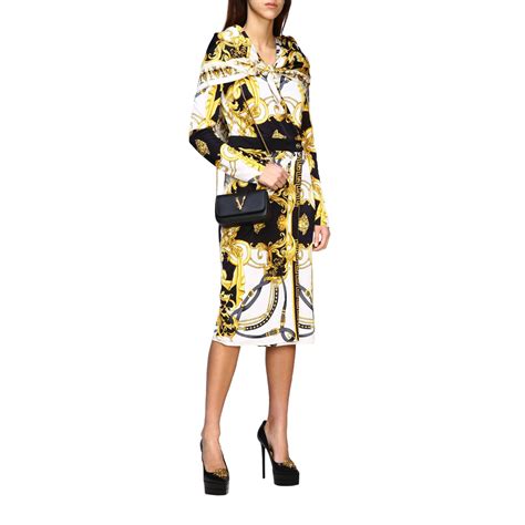 versace scarf dress|versace outlet store.